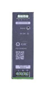 Alimentation électrique industrielle modulaire GIC PS120W24V sur rail DIN - Sortie simple 24V - Product Image 6