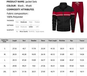 XL Size Customizable Winter Fleece Tracksuit High Quality <b>Zippered</b> Pockets <b>Hoodie</b> Breathable High Printing for Plus Size Sets - Product Image 2