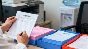 2-6-lagiges 55g/m² 787mm*1092mm NCR-Druckpapier Endlosbögen für Kassenbelege, Kundendienst-Formulare - Product Image 6