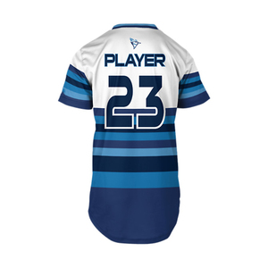 OEM Wholesale Custom Baseball Jerseys for Men Breathable Sublimation Plain Blank T <b>Shirt</b> Plus Size Sportswear - Product Image 6