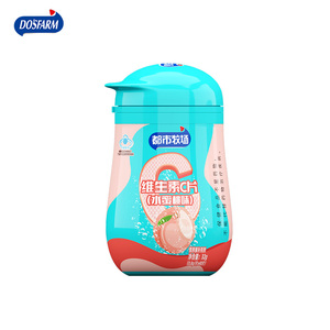 DOSFARM OEM Vitamine B Vitamine C Saveurs <span class=keywords><strong>de</strong></span> fruits Comprimés effervescents Sans sucre Bonbons - Product Image 4