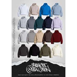 Sudadera con Capucha Oversize de Felpa Francesa en Gris Melange con Cremallera, Lavado Enzimático y Bordado 3D - Product Image 6