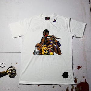 Camiseta de algodón Trabajo bordado de alta calidad y parche con logotipo de goma Hecho por la industria de Tansy Precios bajos MOQ bajo - Product Image 1