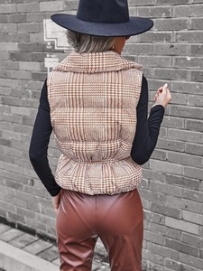 Offre Spéciale décontracté sans manches Outwear veste coton rembourré manteau femmes hiver bouffant gilet - Product Image 6