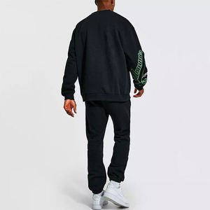 Pull-over à capuche imprimé de logo personnalisé pour hommes, taille XXL, pantalon de survêtement, multicolore, séchage rapide, respirant, poids lourd, hiver, grande taille - Product Image 3