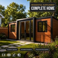 Maison conteneur pliable résistante aux tremblements de terre de niveau 8 Jiaken, unité modulaire pour logement secondaire, pour zones sismiques de niveau 12/renforcées