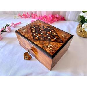 Artesanía de Madera de Tuya Marroquí de Lujo, Hecha a Mano, Raíz de Tuya Natural, Decoración Tradicional Marroquí para el Hogar, Regalo - Product Image 1