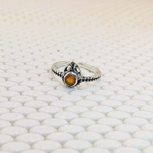 Bague de mode pour femmes en argent sterling 925 de haute qualité avec diamant coupé en cornaline orange comme pierre principale pour les fêtes de mariage - Product Image 1