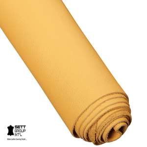 1.1แท้-1.3มม. เกรดพรีเมี่ยม OEM !!! หนังวัวขอบสีเหลืองหนังวัวสำหรับกระโปรงรองเท้างานฝีมือเข็มขัดลูกค้าที่ไว้ใจได้ - Product Image 1