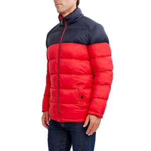 Veste d'hiver personnalisée de haute qualité pour hommes, grande taille, style tendance avec toile remplie de duvet de qualité, vente en gros - Product Image 6