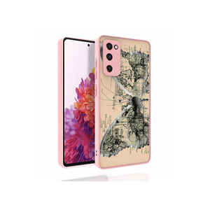 Étui en silicone à motif marbre de luxe pour Samsung Galaxy S20 FE 5G, protection améliorée de l'appareil photo, électroplaqué, TPU souple, INS - Product Image 1