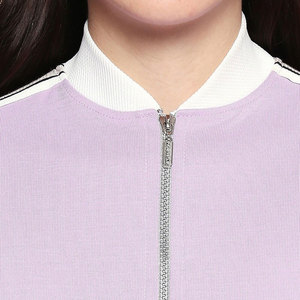 Blouson d'aviateur d'hiver rembourré à fermeture éclair élégant pour femmes avec logo personnalisé Blouson d'aviateur personnalisé - Product Image 5