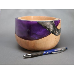 Ustensiles de cuisine Vaisselle Soupe Alimentaire Bol Qualité Supérieure Vaisselle Bois et Résine Dessert Serverware Bol d'Inde - Product Image 5