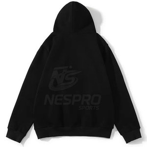 Coupe-vent Hiver Décontracté Hommes Bouffée Imprimé Hoodies-100 % Coton Respirant Conception de Poche Prix Usine - Product Image 2