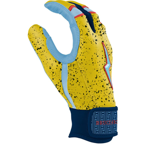 Customized Hot Sale Premium Quality Leather Baseball <b>Batting</b> Gloves Durable Superior Grip Soft Ambidextrous Breathable Adults - Product Image 4