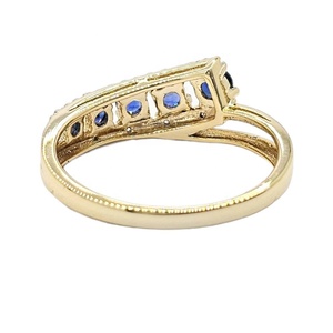 ชุดง่ามมาตรฐานยุโรปสำหรับเครื่องประดับค็อกเทลแหวนเซอร์โคเนียชุบทองสีเหลือง925คลาสสิกงานตามสั่ง - Product Image 6