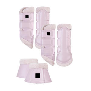 Bottes de protection pour l'équitation, OEM, protège-jambes équestres, vêtements équestres, bottes en néoprène pour chevaux, durables, absorbant les chocs - Product Image 6