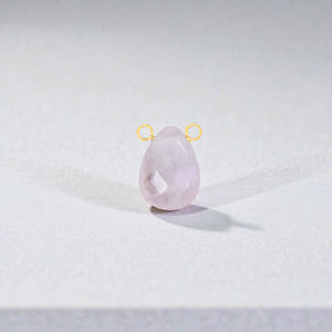 จี้คริสตัลรูปหยดน้ำหลากสีรุ้งแบบเหลี่ยมเพชรพลอย ชุบทอง สำหรับทำสร้อยคอ DIY - Product Image 1