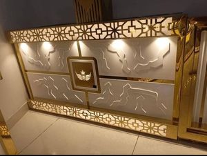 เคาน์เตอร์โลหะสำหรับจัดเลี้ยงงานแต่งงานหรูหรารถเข็น & เคาน์เตอร์สำหรับใช้ในโรงแรมและร้านอาหาร - Product Image 5