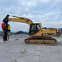 Machine de forage et de fendage hydraulique intégrée avec moteur pas à pas de 10 000 tonnes de force de fendage pour la découpe de roches et de pierres de carrière