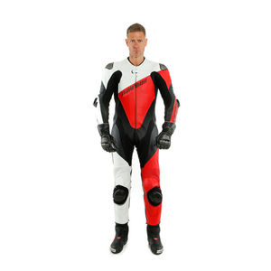 <b>Motorcycle</b> protective <b>racing</b> leather suit wholesale custom logo biker gear Wholesale two piece motorbike leather suit - Product Image 3