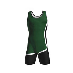 Combinaison de lutte unisexe 100% polyester, une pièce, extensible, séchage rapide, respirante, 240g, personnalisable - Product Image 2