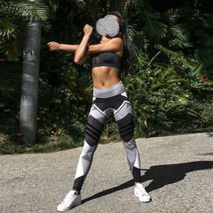 Leggings imprimés en 3D pour femmes Pantalon de yoga taille haute Collants de fitness Vêtements de yoga Impression de mode Meilleur prix Fabricant OEM MS-YL-014 - Product Image 3