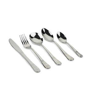 Couverts à bas quantité minimale de commande couverts en acier inoxydable ensemble de couverts réutilisables couverts de mariage vaisselle d'hôtel couverts polis argentés - Product Image 1