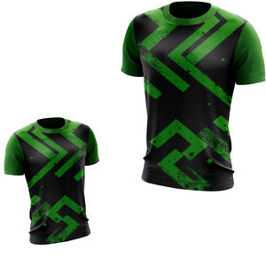 Camiseta estampada de manga corta holgada informal para hombre Personalización - Product Image 6