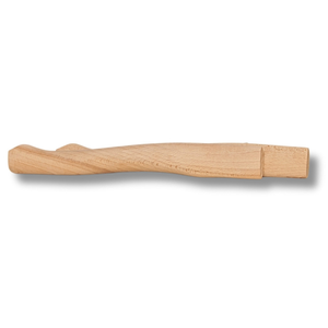 Manche de hache en bois de hêtre 32 cm laqué, manche de rechange pour haches légères, outils de jardin, gravure personnalisée - Product Image 3
