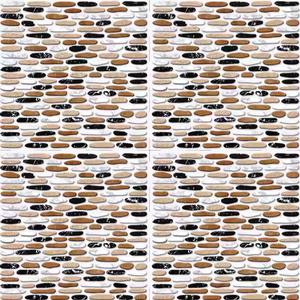 Punch Series stone print Hongkong Mosaic Tiles 300x300mm Kitchen Bathroom Restaurant Floor - Product Image 1