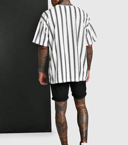 T-shirts personnalisés 100% coton matériel été dernière mode tendance personnaliser Logo et différentes couleurs goutte épaule - Product Image 6