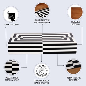 กล่องใส่เครื่องประดับแบบฝังกระดูกพรีเมียมสำหรับแหวนและเครื่องประดับ - Product Image 2