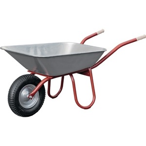 Professional Praktica 85 <b>Wheelbarrow</b> with 85 L Pneumatic Tire Steel Rim and Ball Bearing CAPITO-for Garden Hand Work - Product Image 1