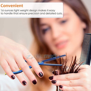 Ciseaux à effiler simples 30-40 dents, outil de coupe professionnel pour coiffeur, ciseaux à effiler simples en acier inoxydable durable - Product Image 5