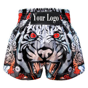 Shorts de boxe MMA de haute qualité pour hommes, design personnalisé, vêtements d'arts martiaux de qualité supérieure pour Muay Thai Kickboxing BJJ - Product Image 1