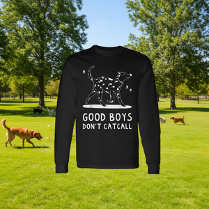 Camiseta de manga larga Good Boys Don't Catcall Dog Mom Dog Lover - Product Image 3