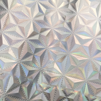 Vinyle 3D PU à paillettes Jinjiang, design tendance, imperméable, décoratif pour chaussures, sacs, meubles, vente en gros