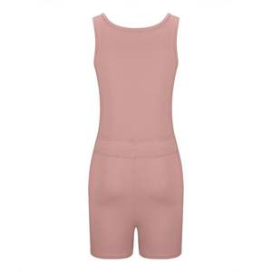 Ensembles d'entraînement pour femmes assortis 2 pièces sans couture côtelé soutien-gorge de sport débardeur et short taille haute Yoga Gym - Product Image 3