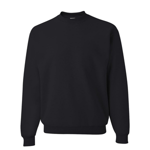 Suéter 100% Algodón Color Rojo Liso Simple Elegante con Logotipo Personalizado Sudadera de Manga Larga con Cuello Redondo para Hombre - Product Image 5