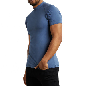 เสื้อยืดแขนสั้นสำหรับผู้ชายเสื้อกีฬาแขนสั้นสำหรับฟิตเนสยิม - Product Image 1