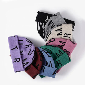 Gorro de Punto Unisex de Lana, Personalizado, para Invierno, Gorro de Ganchillo con Logotipo de Dibujos Animados, Varias Tallas, Gran Venta - Product Image 4