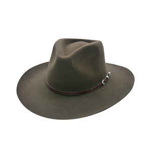 Sombrero de vaquero occidental LIHUA de ala ancha para hombres y mujeres con cinturón deportivo de cuero puro - Product Image 1