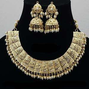 Collier de qualité supérieure Jadau avec boucles d'oreilles pour femmes Bijoux de marque pour la collection de vêtements de mariage - Product Image 1