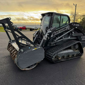 Livraison gratuite New-Hollands C345 édition minuit chargeuse compacte avec accessoire de broyeur forestier chargeur sur chenilles approuvé CE EPA - Product Image 1