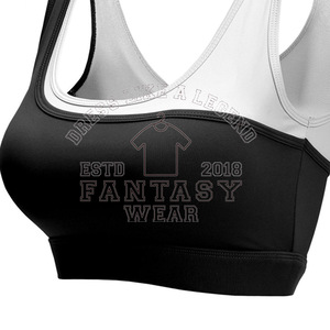 Sujetador deportivo FANTASY WEAR 2026 de última tendencia sin espalda con logo personalizado, personalizable, de secado rápido para yoga y fitness - Product Image 3