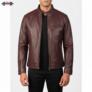 Chaqueta Bomber de Pana con Rayas, Diseño Nuevo, 100% Cuero, Mangas Largas, Estilo Urbano, Profesional, Gran Venta, Personalizable para Mujer - Product Image 1