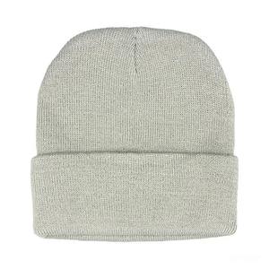 High Quality Beanie Hat in Solid Plain Knitted Acrylic Material Unisex Outdoor Winter Fashion Stylish Warm Wear Woven Label Logo - Product Image 1