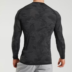 เสื้อออกกำลังกายสำหรับผู้ใหญ่ลายตามสั่งไซส์ใหญ่พิเศษระบายอากาศได้ดี - Product Image 5