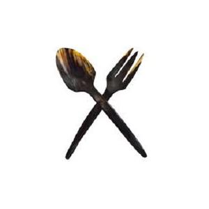 Cuchara de cuerno tradicional, tenedor, juegos de cubiertos, utensilios de cocina hechos a mano, cuchara de cuerno de búfalo de agua Natural, decoración del hogar de Super Enterprises - Product Image 6